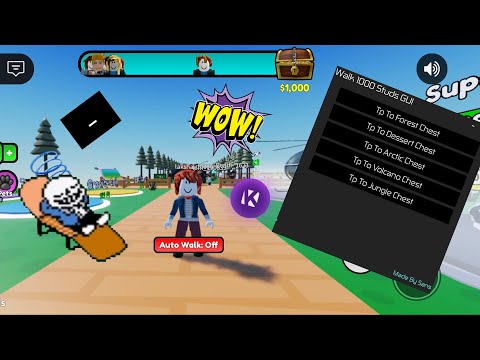 Walk 1000 Studs Gui - - LINK IN COMMENTS - -