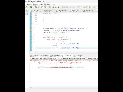 Hollow Square Star Pattern with Border | Day_17 of Learning Logic | #Java #codingforbeginners