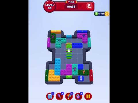 Color Block Jam Level 98 Lösung (iPad)