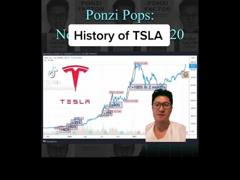 History of Tesla Ponzi Pops