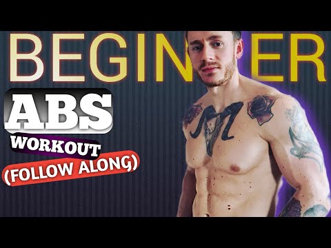 BEGINNER ABS AND CORE WORKOUT | Easy Follow Along (No Equipment)