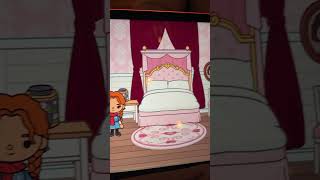 Elsa and Anna bedrooms Toca world #bedroom #tocaboca #frozen #elsaandanna