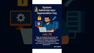 #SysAdminDay  #SystemAdministrator  #ITHeroes  #TechSupport