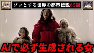 【3時間総集編】ゾッとする世界の都市伝説65選【ゆっくり解説】作業用BGM 睡眠用
