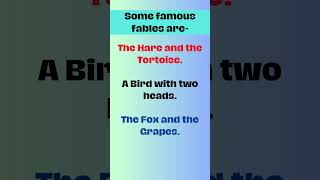 FABLE #english #youtubeshorts #trending #shorts #everydayenglish #fable #fables #fablesforkids