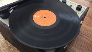 Vintage Califone #1450K Portable Record Player 78,45,33 1/3,16 Speed Tested Working 1960's!
