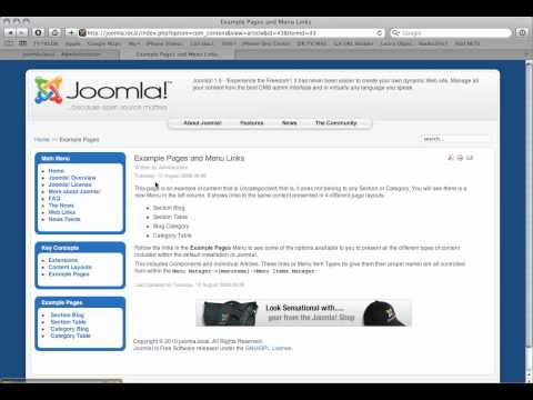 Angive title, meta description og meta keywords i Joomla CMS