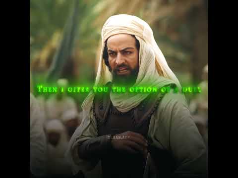 IMAM ALI AS || EDIT || BATTLE OF THE TRENCH || OMAR SERIES  #shorts #shortsfeed #islam