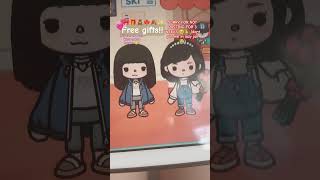 Free gift! 🎁 #fypシ #tocaboca #freegift #viral #aesthetic #tocaworld #toca #shorts #trending