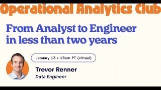 Q&A with Trevor Renner - From Analyst to Engineer in Less than 2 Years