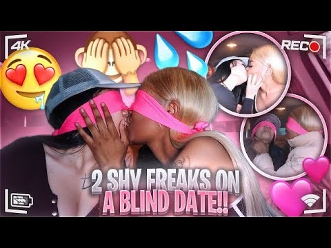 I Put 2 Shy Freaks On A Blind Date😍😅.
