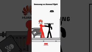 Samsung vs Huawei fight #techbattle #techshowdown