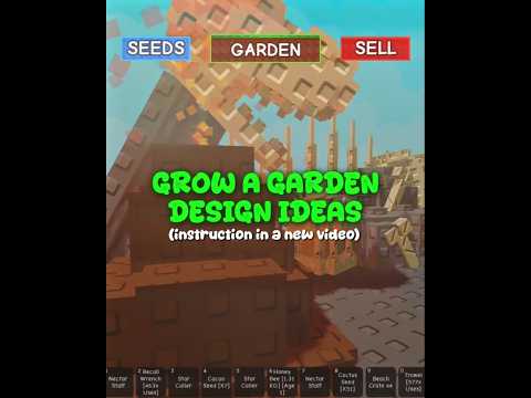 GROW A GARDEN DESIGN IDEA #14 🍎 [ DINO ] #roblox #growagarden #designideas #dino #prehistoric #event