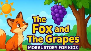 The Fox and the Grapes 🦊🍇 | Aesop's Fables for Kids | Moral Stories | Rhymes & Tales TV