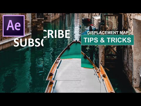 How to use the Displacement map | After Effects tutorial | The Effects Guy
