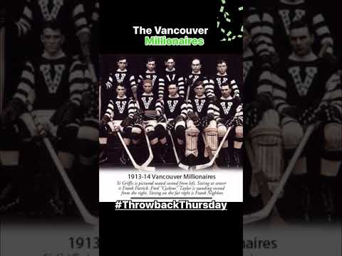 The Vancouver Millionaires #throwbackthursday