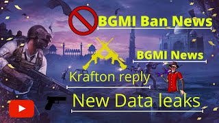 BGMI New Updates | krafton Reply on Ign india report | data leak information