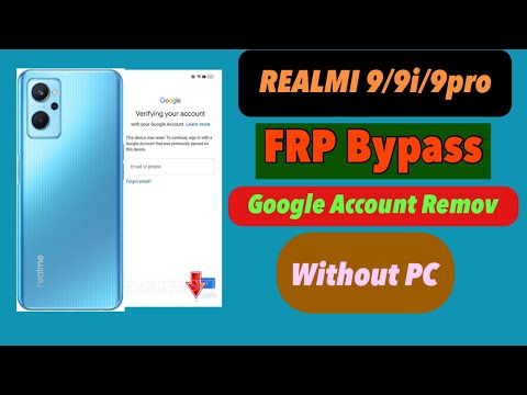 Realme 9i FRP Bypass Android 13 |  Google Account Bypass |  (RMX3612)