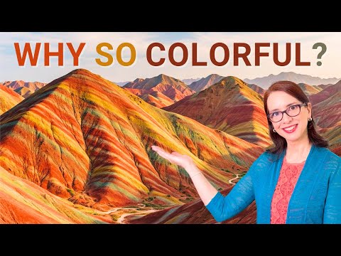 The Colors of Rainbow Mountains Zhangye Danxia Explained - Geology of Rainbow Mountains China