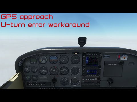 FS2020 - GPS U-turn error workaround