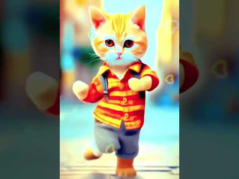 Cat dancing short videos viral short videos animated beautiful cat dance videos
