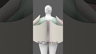 Visualizing the look and fit of a pattern #CreateWithCLO #fashiondesign #patternmaker