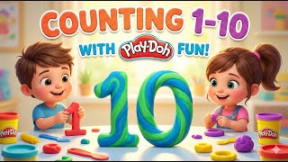 Counting 1-10 with Play-Doh Fun! #youtubekids #ytkids #numbers #preschool #mathforkids #playdoh
