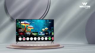 Meet WALTON C-series Google TV– Watch life BIG with stunning, borderless visuals & vibrant clarity.