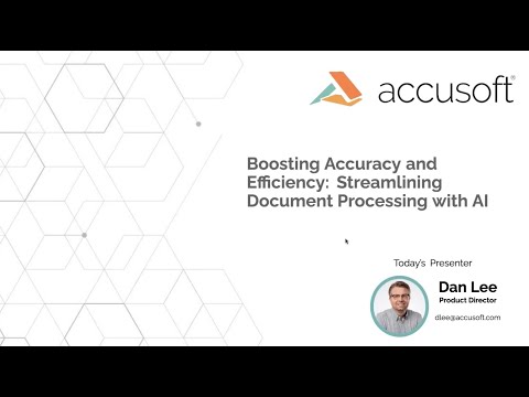 Boost Accuracy and Efficiency  Streamlining Document Processing with AI