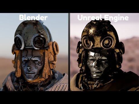 Blender 4.3 VS Unreal Engine 5 : *Depth Of Field* Camera COMPARISON