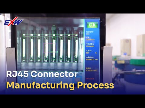 RJ45 Ethernet Connector Manufacturing Process