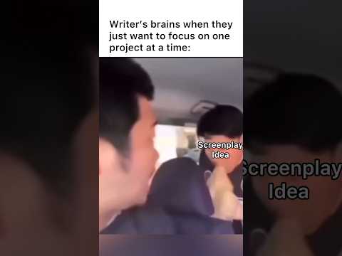 Why is it IMPOSSIBLE for Writers to Focus? 🤨 #shorts
