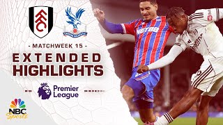 Fulham v. Crystal Palace | PREMIER LEAGUE HIGHLIGHTS | 12/7/2025 | NBC Sports