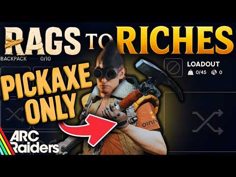 I Started With ONLY a PICKAXE... How RICH Can I Get? ARC Raiders (Rags To Riches EP14)