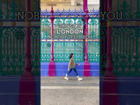 Things in London Nobody Tells You - The Quirky Ediition #London #Travel #ThingsToDoInLondon