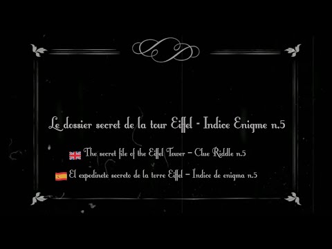 Eiffel Tower's Avendure Game - Riddle n°5