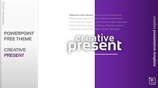 Modern Slides  Powerpoint Presentation Template | Free Download | Free Presentation Template