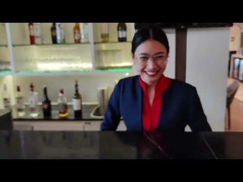 Bangkok Thailand Sukhumvit Airport Business VIP Lounge Turkish Airline Lounge - Halal Certified 8K