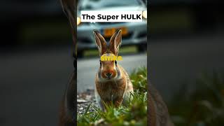 🦸‍♂️ Hulk Saving a Rabbit from the Road! 🐰💥 | #MarvelHero #AvengersLaughs #HulkToTheRescue