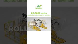 NICELY - Campaign Video｜EG-8002 series｜Duplex Center Winding Slitter Rewinder｜#Slitter #Rewinder