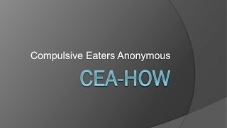 CEA HOW Program Awareness