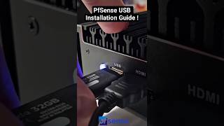 How To Install PfSense with USB Stick! #pfsense #tech #homenetwork
