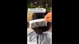 What Does A Brazilian Blowout Do To 4c Hair?