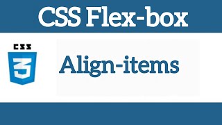 Flex-box align-items layout tutorial || HTML and CSS || #youtube #video