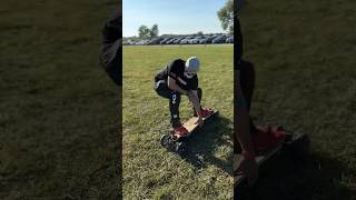 Please turn..😅 #electricskateboard #esk8 #pev #nyc #red #zion2 #ownboard #skateboard #skateboard