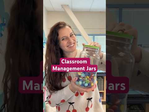 🏆 Classroom Management Jars: Simple & Effective Behavior System! ✨ #Shorts #ClassroomManagement