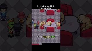Some hallucinations in my horror RPG #jrpg #horrorgame #pixelart #backrooms #indiegame