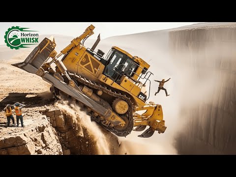 Jaw-Dropping Bulldozer Operator Skills So Extreme You Can’t Even Imagine! #17