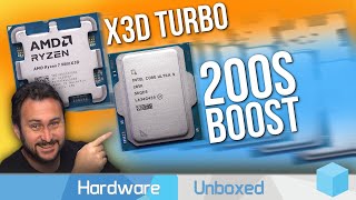 9800X3D Turbo X3D Tested vs. Core Ultra 9 285K + Intel 200S Boost