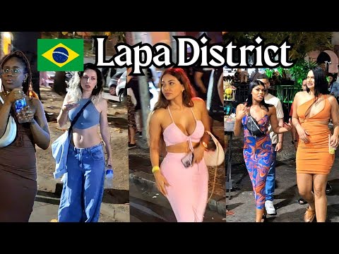 LAPA NIGHTLIFE RIO DE JANEIRÓ BRASIL 2024 🇧🇷 #lapa #rio #brazil